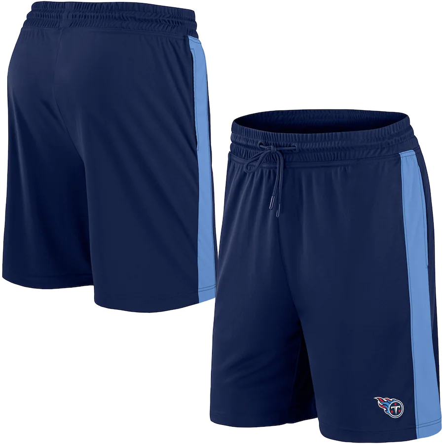 Men's Navy Tennessee Titans Performance Shorts